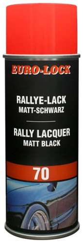 Rallye-Lack mattschwarz, hitzebeständig bis +600°C-400 ml